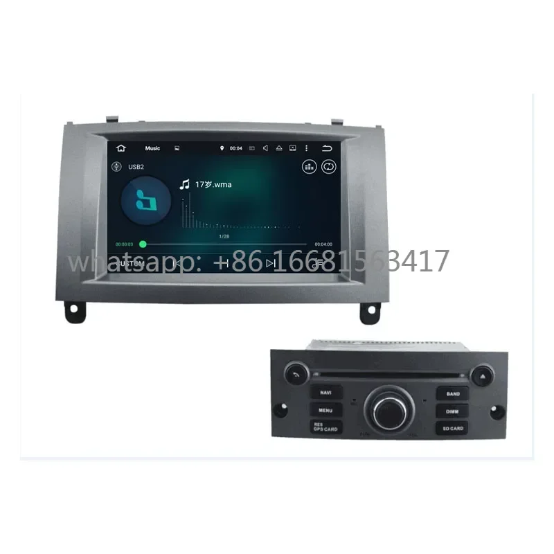 

Aotsr Android 10.0 2+16G Car Radio GPS Navigation For Peugeot 407 Auto Stereo Head Unit Multimedia Player