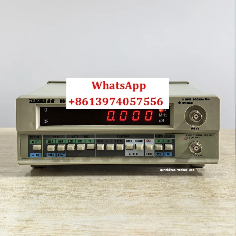 

Authentic HC-F1000L frequency meter 1G frequency crystal oscillator signal counter test 8-bit LED display