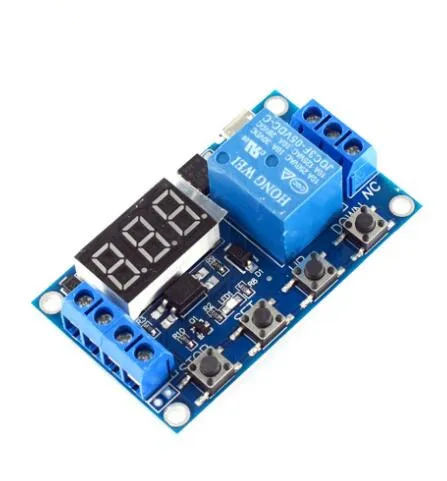 1 Channel Micro USB 5V Time Delay Relay Module Trigger OFF / ON Switch Timing Cycle 999 Minutes for Arduino Relay Board Module