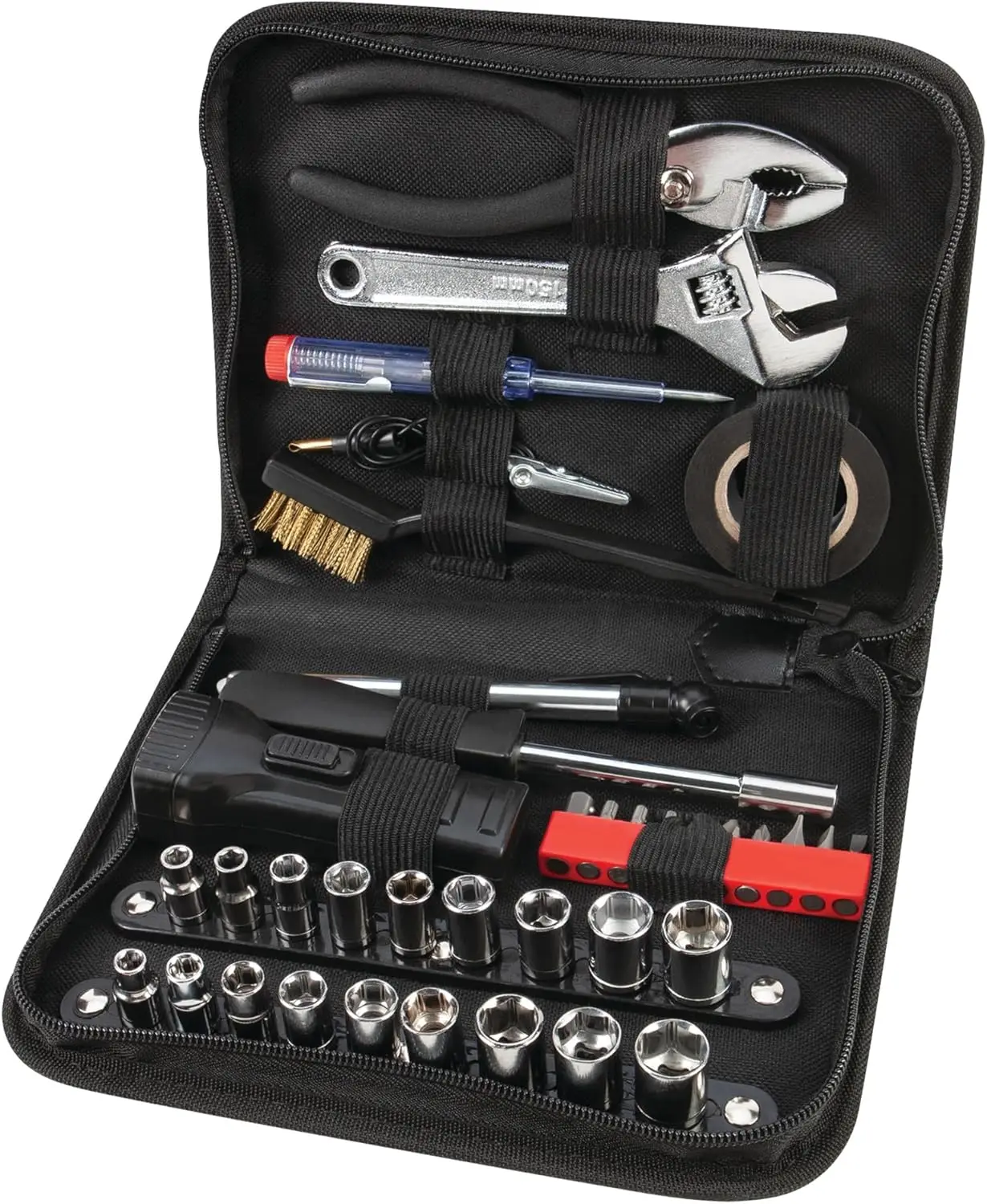 

W1197 38 Piece Compact Tool Set with Zipper Case