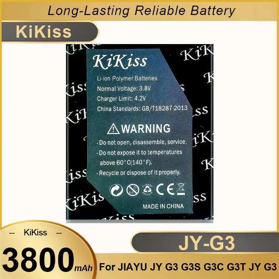 

3800 мАч JY-G3 для Jiayu JY G3 G3S G3C G3T долговечный аккумулятор для мобильного телефона