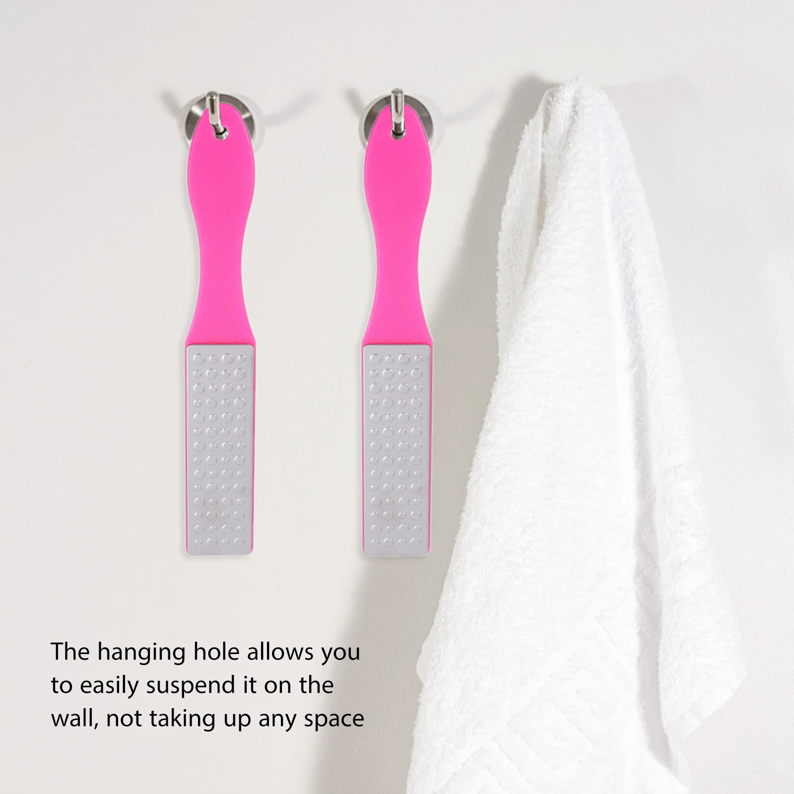 

1Pcs Foot Callus Remover Stainless Steel Plastic Exfoliating Tool Home Professional Massage Shop Dead Skin Removal Lightweight