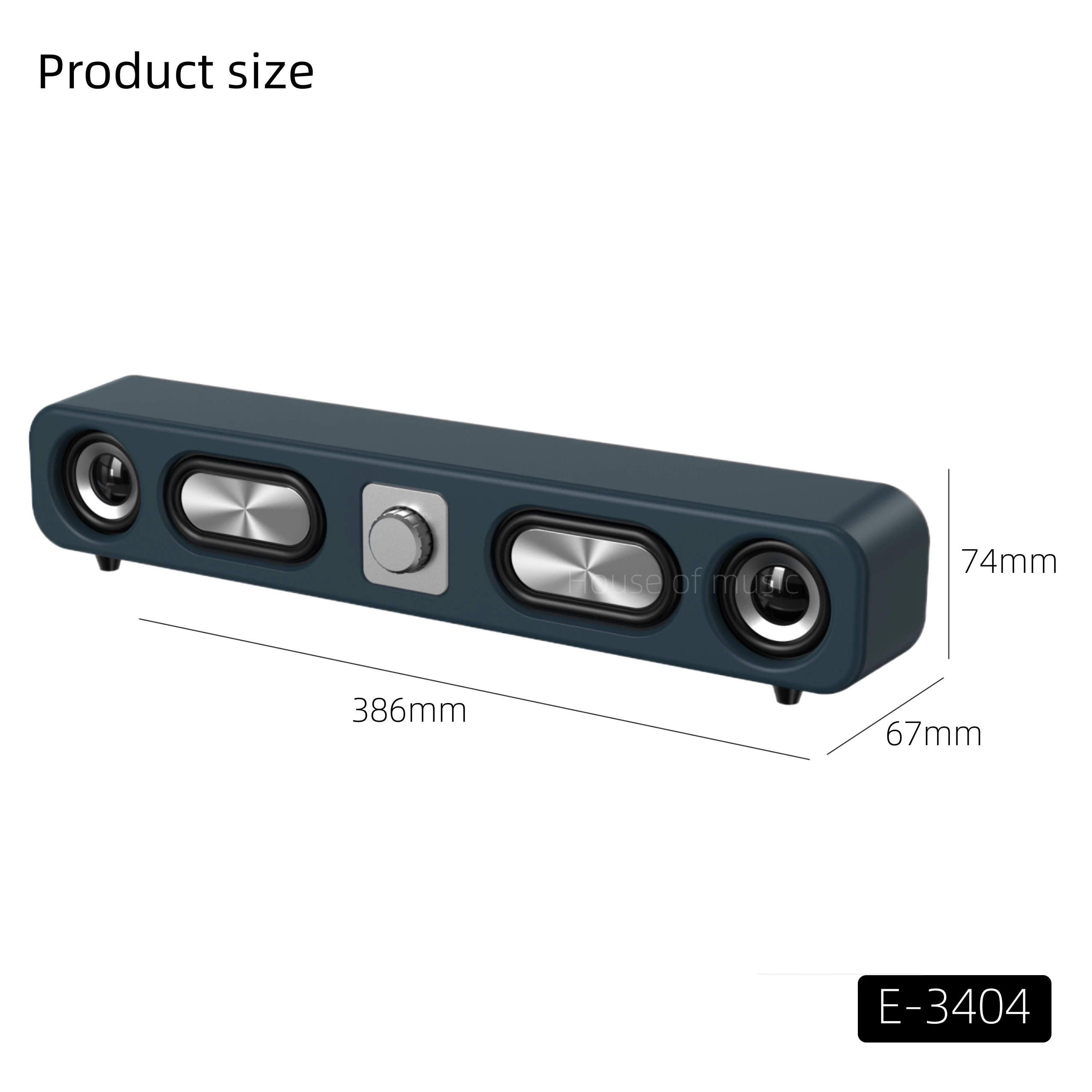 Imagem -04 - Retro de Madeira Alto Falantes Bluetooth Portátil Soundbar Hi-fi Cartão Estéreo Desktop do Computador em Casa Som sem Fio Rádio fm Subwoofer Novo