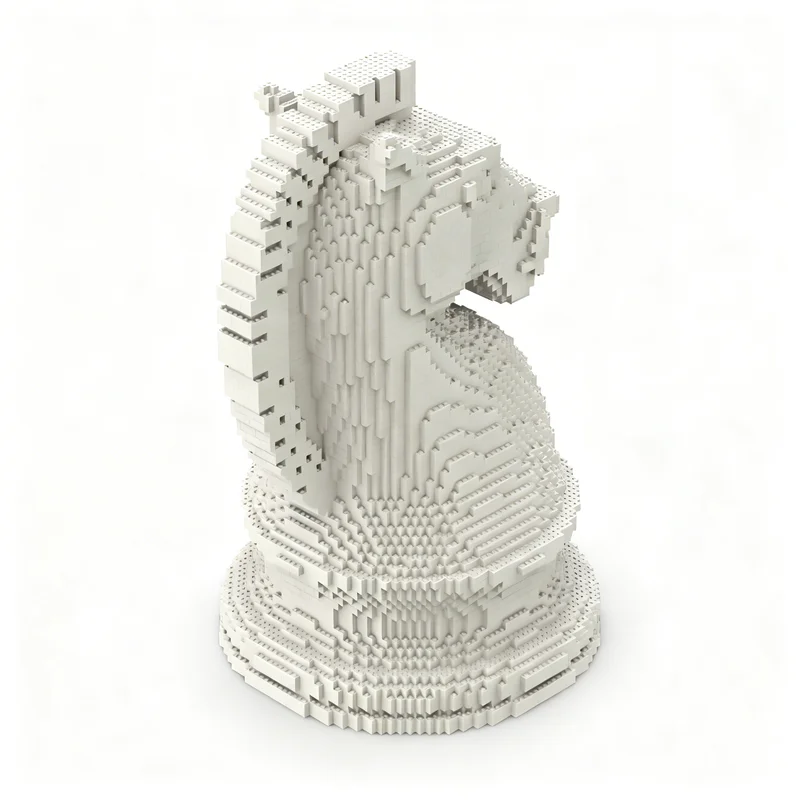 6223pcs MOC Chess Piece - Knig - Art Craft Idea review and price