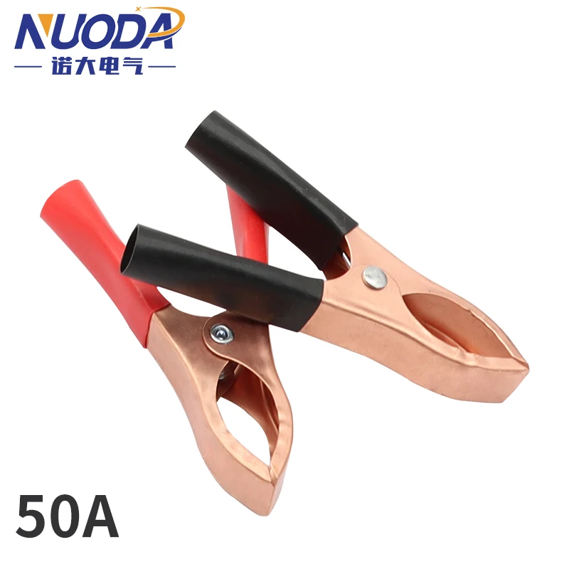 150A Crocodile Car Caravan Van Battery Alligator Clips Electrical Battery Clamp Test Connector for Jumper Cables Boost