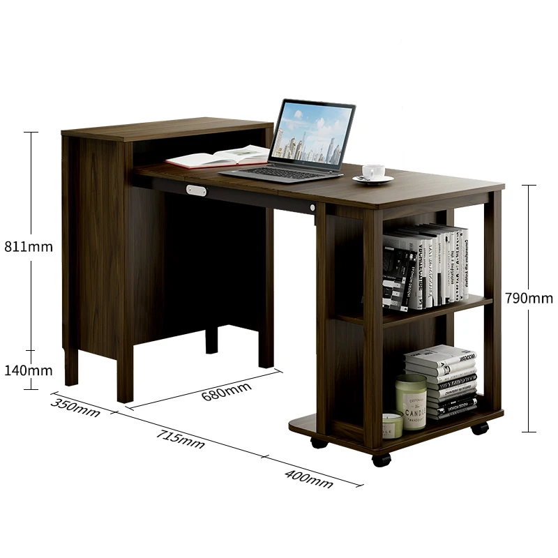

Yy Retractable Side Cabinet Integrated Ultra-Thin Table Simple Removable Small Dining Table