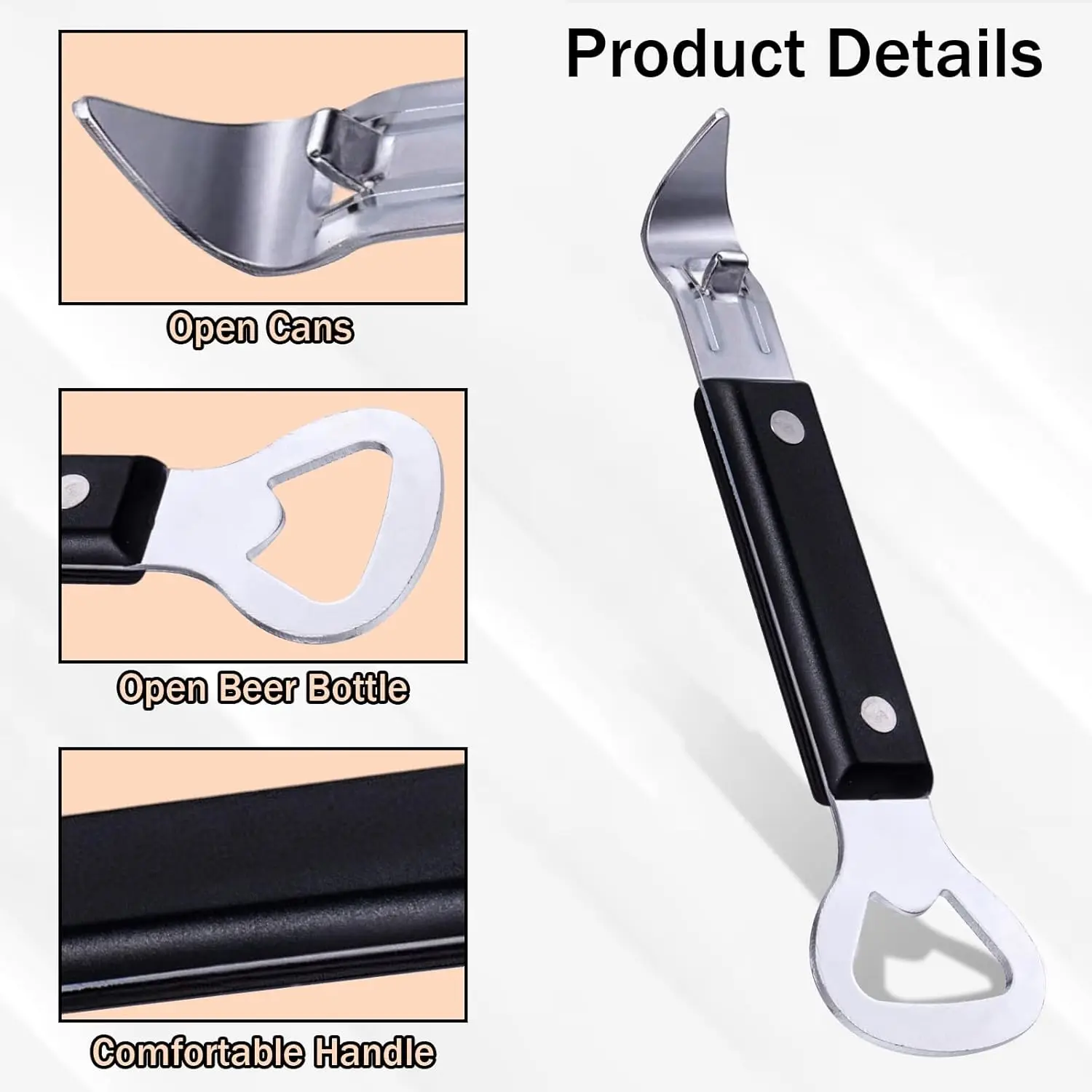 

Многофункциональный ручной дырокол открывалка для бутылок из нержавеющей стали открывалка для пивных банок инструмент для кемпинга, пикника, пляжной вечеринки на открытом воздухе