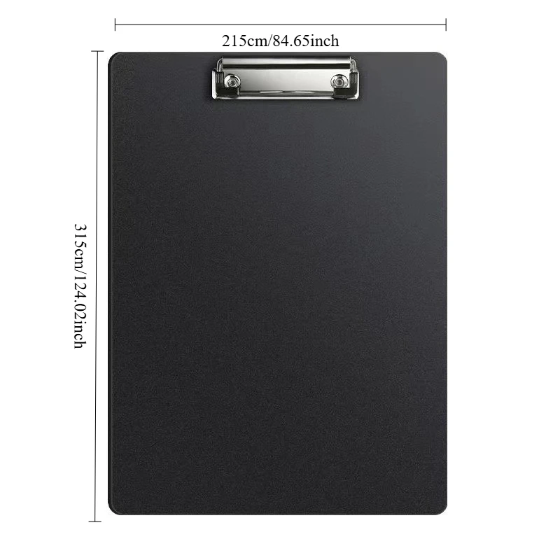 3 قطع من الألواح الحافظة شديدة التحمل مع قاعدة مضادة للانزلاق - لوح إسفنجي PP سميك، حافة تشبه معدنية للمكتب والمنزل والفواتير والرسائل #4