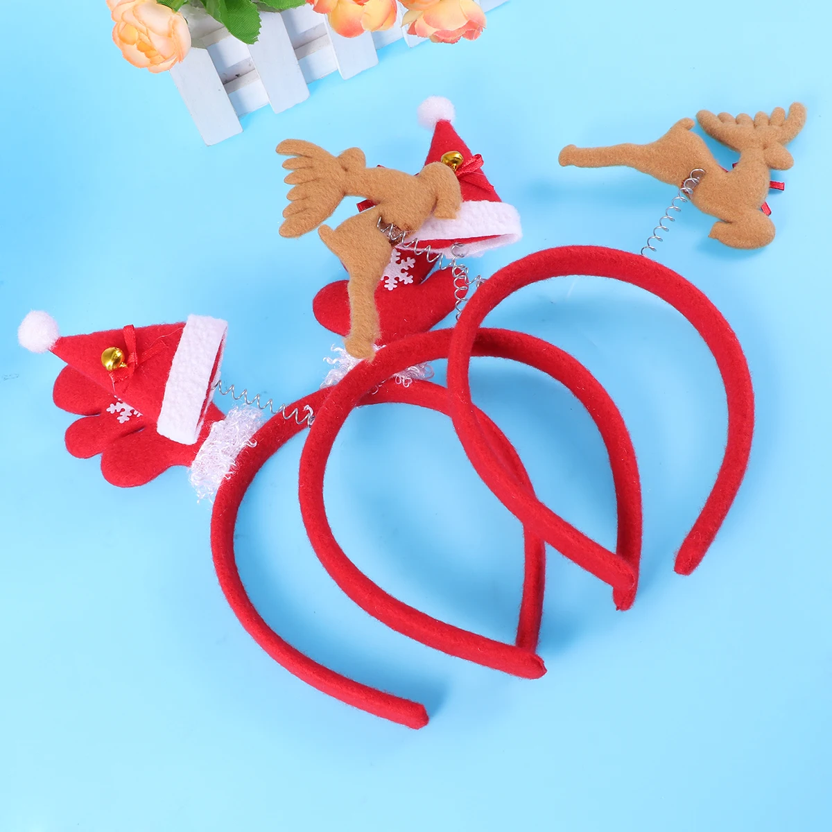 

6pcs Christmas Hair B Headwear Child Hairb s Lightweight Non fading Ideal for Parties Carnival Christmas Easter New Year