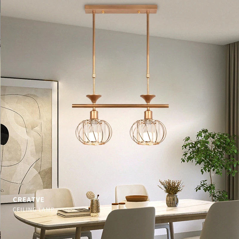 

Modern LED crystal chandelier Dining Room Pendant Lamp living room lamp kitchen lighting bedroom Crystal Lamps home decoration