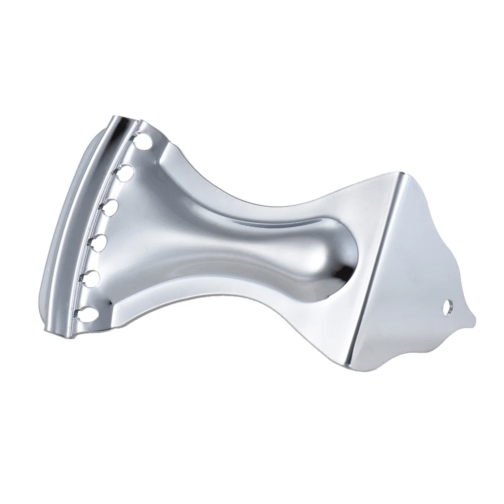 Guitar Tailpiece Silver Zinc Alloy Durable Tailpiece for Dobro 6 Strings Resonator Guitar Parts & Accessories