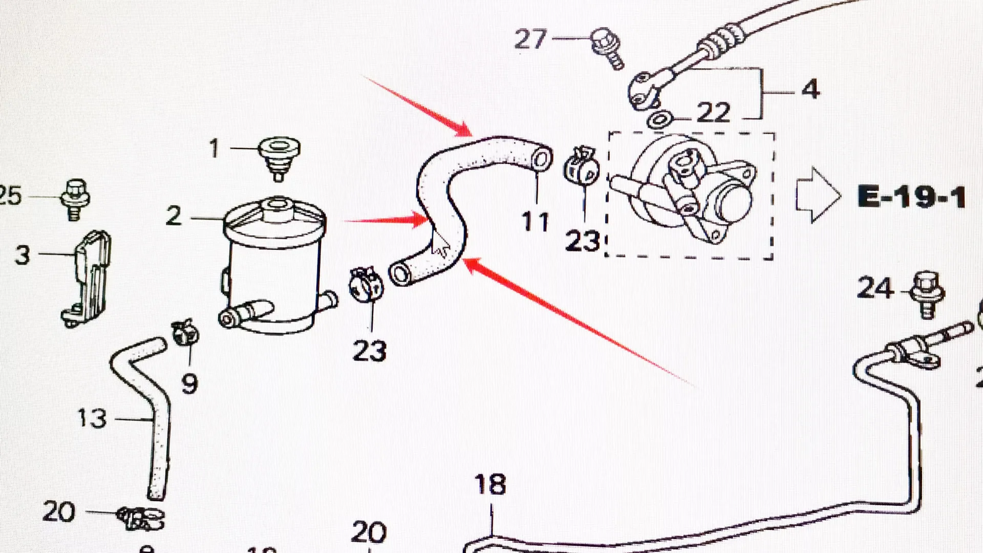 MEILENG – pompe de direction assistée, Tube d'aspiration, tuyau pour HONDA Accord CG1 J3.0 1998 – 2002 AcuraTL UA5, accessoires de voiture