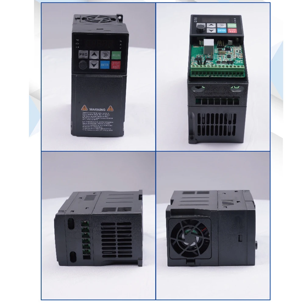 Variable Frequency Drive 2.2kW Rated Power 220V Single Phase Input 220V Three Phase Output for General Purpose Motor Control