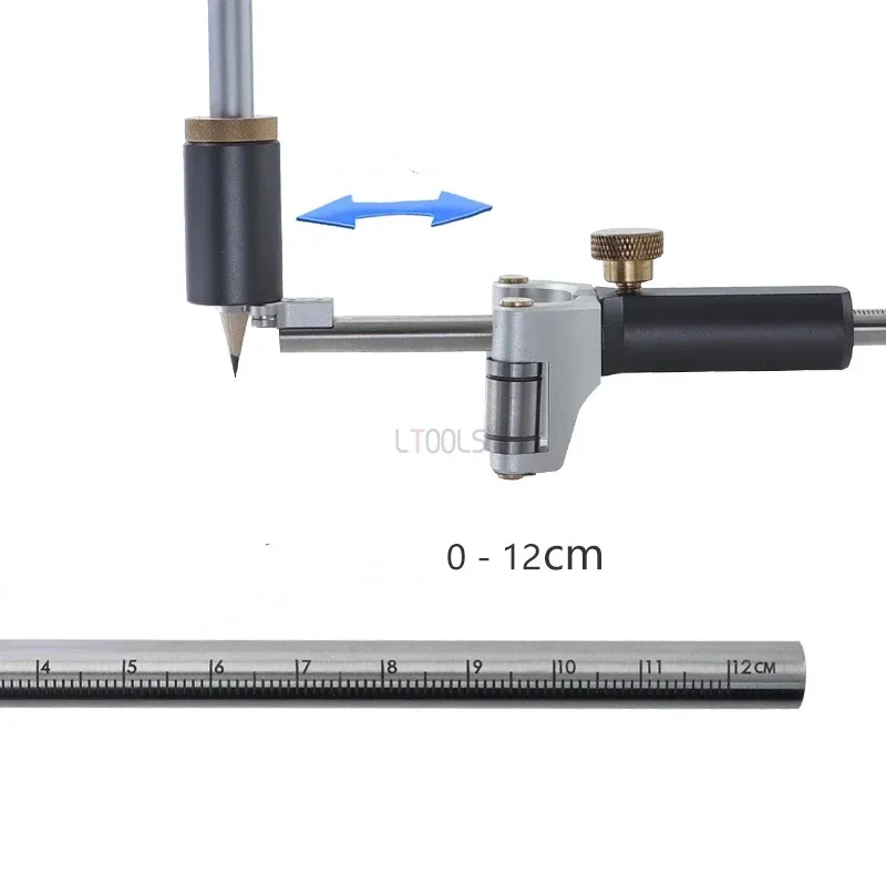 Imagem -05 - Máquina de Marcação Multifuncional com Scriber Ajustável Roda Marcação Medidor Madeira Scribe Ferramenta Scriber Paralelo Sliding Mark Raspador