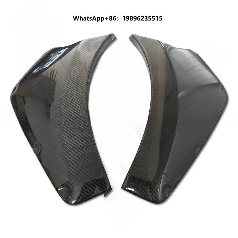 V3 Style Full Carbon Fiber Car Parts Mudguard Wide Front Fender+20MM for R35 2009-2019 Only Fit TS Bumper