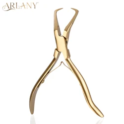 ARLANY-Pince d'extension de cheveux professionnelle, outils de dissolvant de liaison ktGlue, micro anneaux