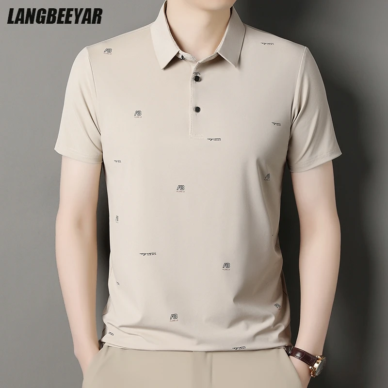 

Top Grade Designer Casual Trendy Shirts Men 2025 Summer Polo Summer New Regular Brand Short Sleeve Fashions Men Clothes