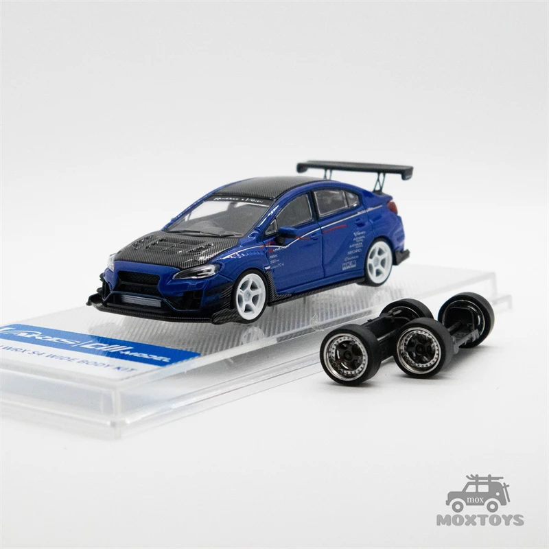 CM MODEL 1:64 VAB WRX VA VARIS /STI&S4 Blue Diecast Model Car