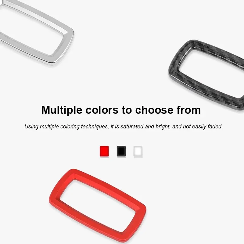 Car Trunk Switch Button Trim Frame Sticker For Porsche Cayenne Macan Panamera 2013 2014-2016 2018 2019 2020 2021 2022 2023 2024 - view 6