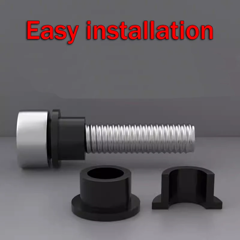 M2 M3 M4 M5 M6~M16 Black White T-Shaped Nylon Washer Plastic Step Spacer Concave Convex Screw Bushing Sleeve Insulation Gasket