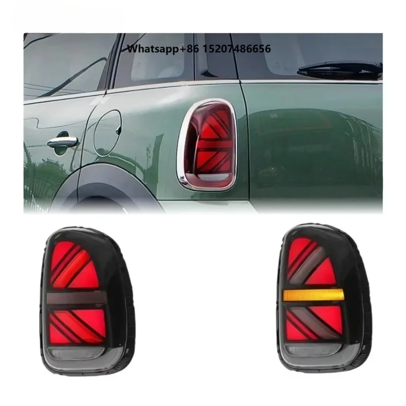R60 Taillight 2011-2016 Upgrade Hatchback Convertible DRL Car LED Light Tail Lamps Rear Assembly for