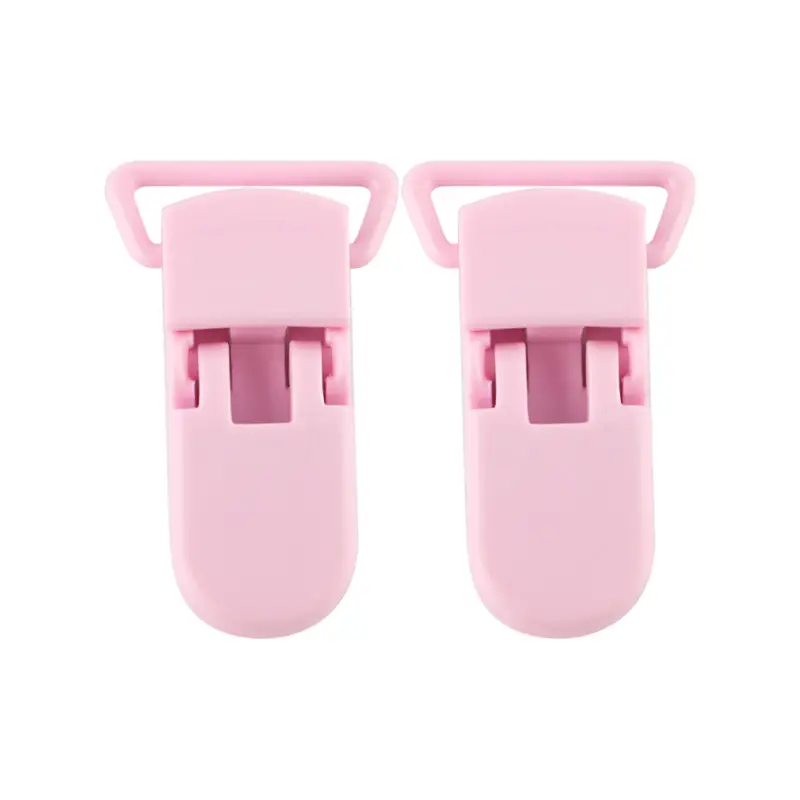 Sunrony 10Pc Plastic Pacifier Clips Holder For DIY Pacifier Chain Necklace Accessories Components For Jewelry Making - Image 7
