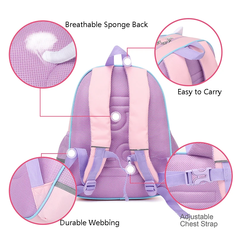 Популярные Рюкзаки для детского сада, 14-дюймовый мультяшный Дошкольный рюкзак, милые школьные сумки, подарок для ребенка