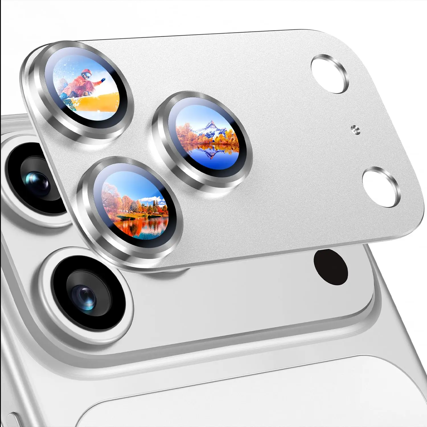 Kameraschutz aus gehärtetem Metall für iPhone 17 Pro Max. Objektivschutz für iPhone 17 Pro Air Phone Objektivabdeckung Zubehör