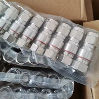 5 Conectores de Cable Coaxial RF Flexibles L16 N Macho para 1/2  50-12