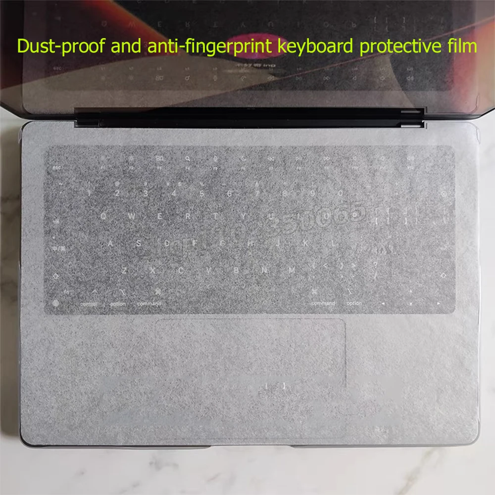 100pc Paper Protective Film Notebook Palm Keyboard Blanket Cover Laptop Screen Dust-Free Protector For MacBook Pro 13/15/16 Inch