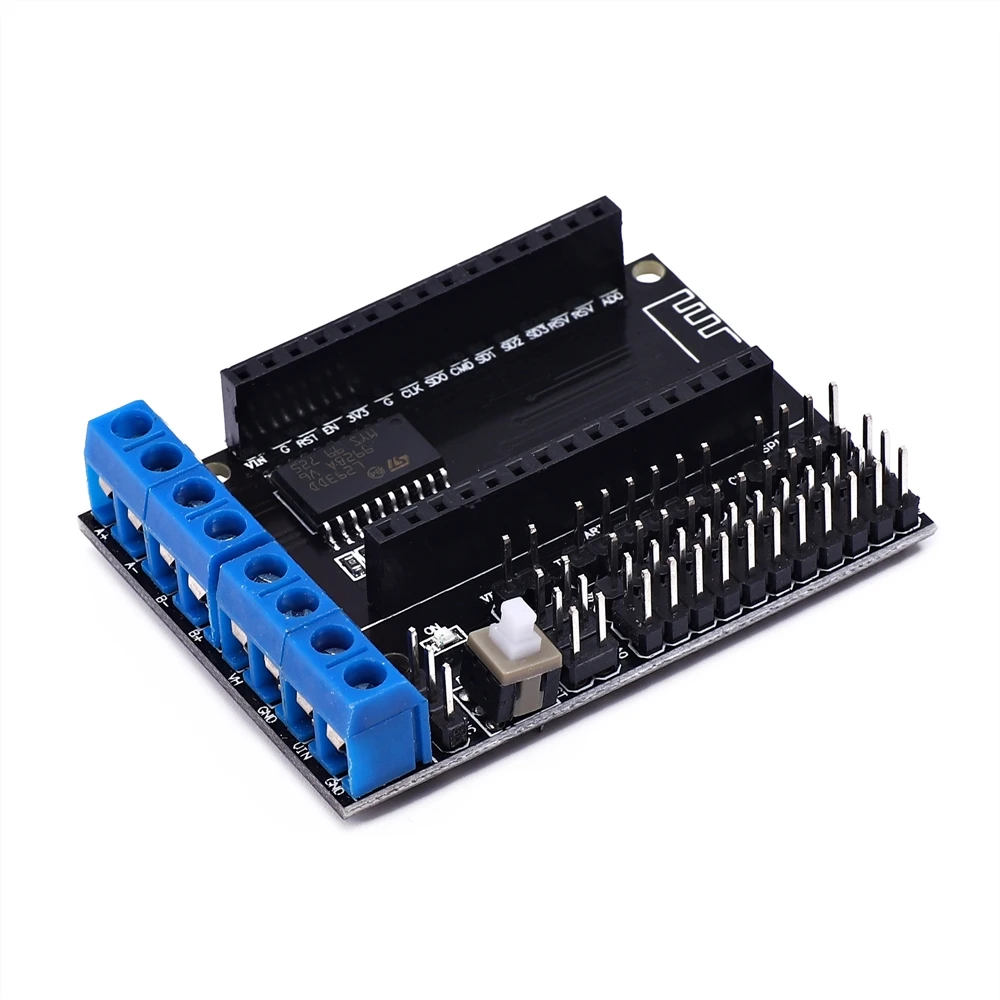 L293D For ESP8266 ESP-12E Dual High Power H-Bridge Module For Wireless WIFI NodeMcu Motor Driver Shield Board WIFI V3 CP2102