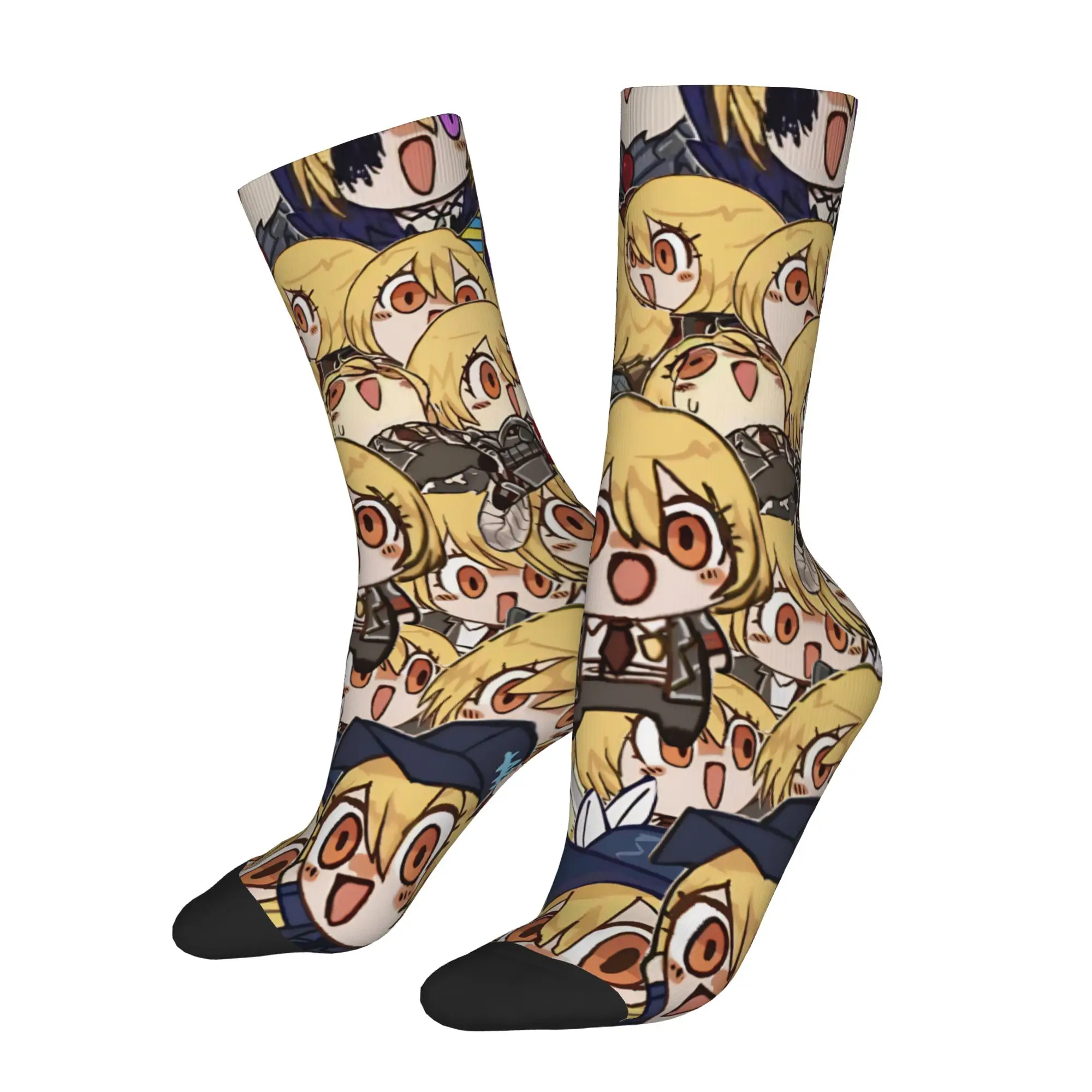 Limbus Company Project moon Socks for Women Men Merch All Seasons  Soft Crew Socks Breathable
