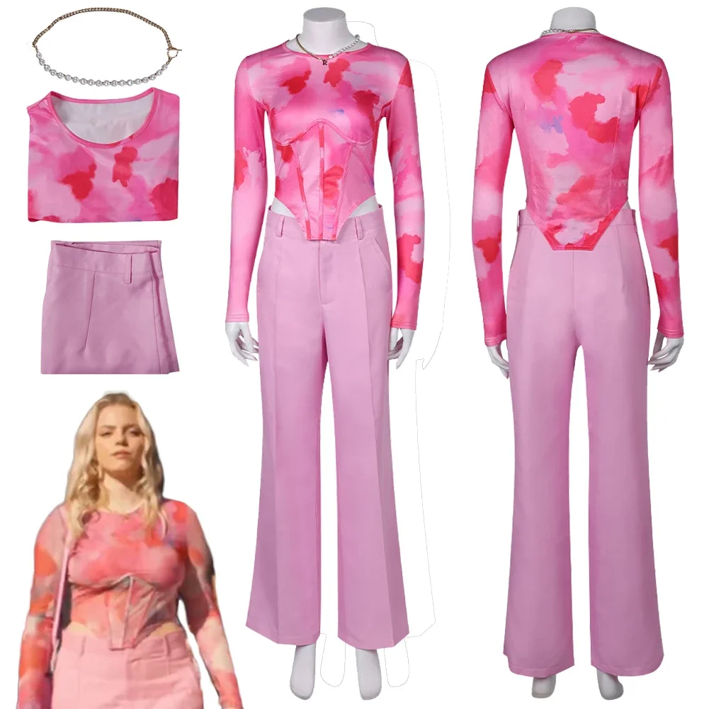 女性のためのisabelaコスプレファンタジートップとネックレスハロウィーンの衣装、ファンタジー、映画、トランプ、ファンタジー、衣装、布、2021