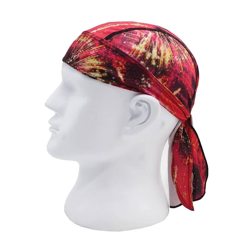 Quick Dry Camo Cycling Cap Head Scarf Summer Men Running Riding Bandana Headscarf Pirate Cap Headband Men Head Scarf