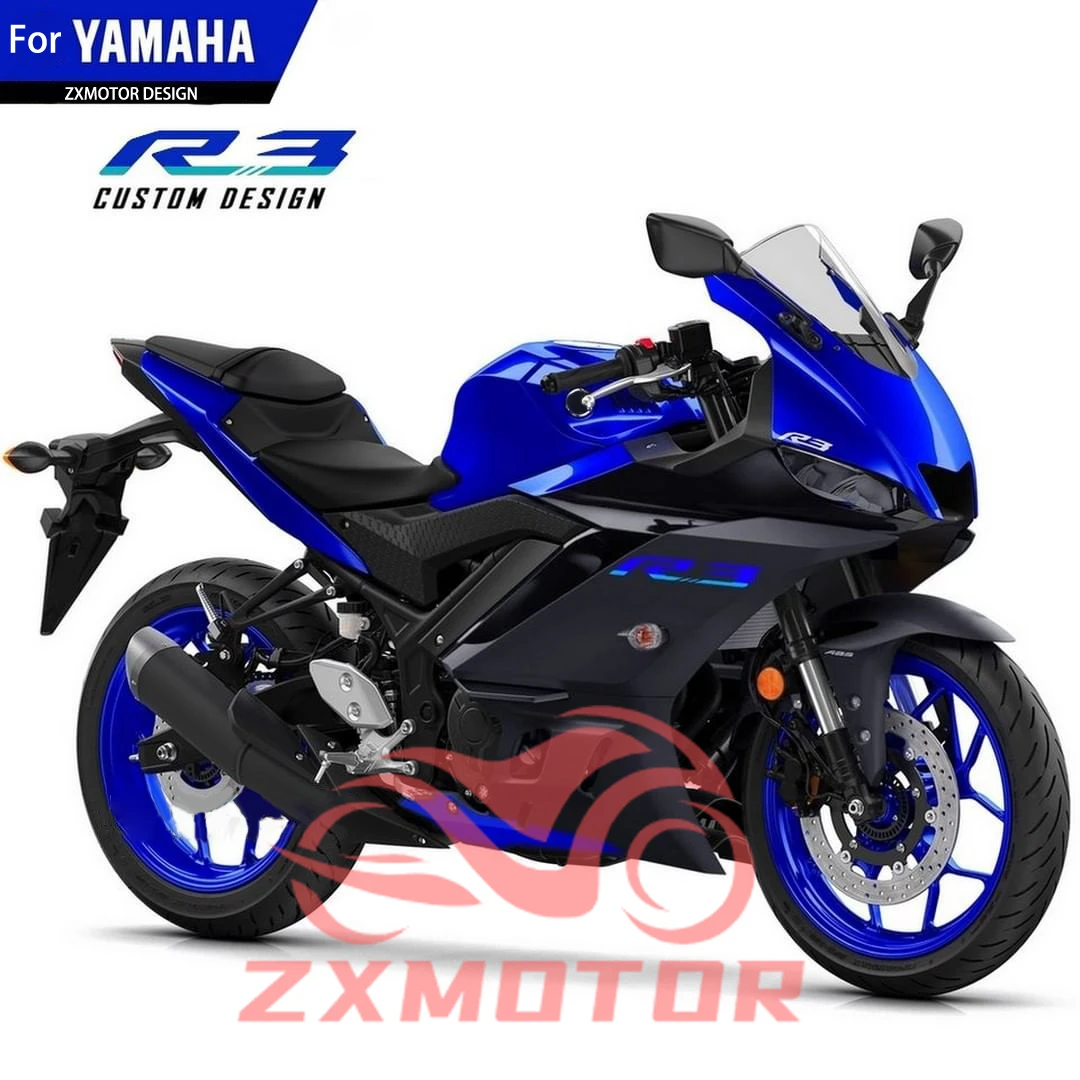 

Полный комплект обтекателей для YZF R3 R25 2019 2020 2021 2022 2023, обтекатели мотоцикла, набор литьевых кузовных работ YZF-R3
