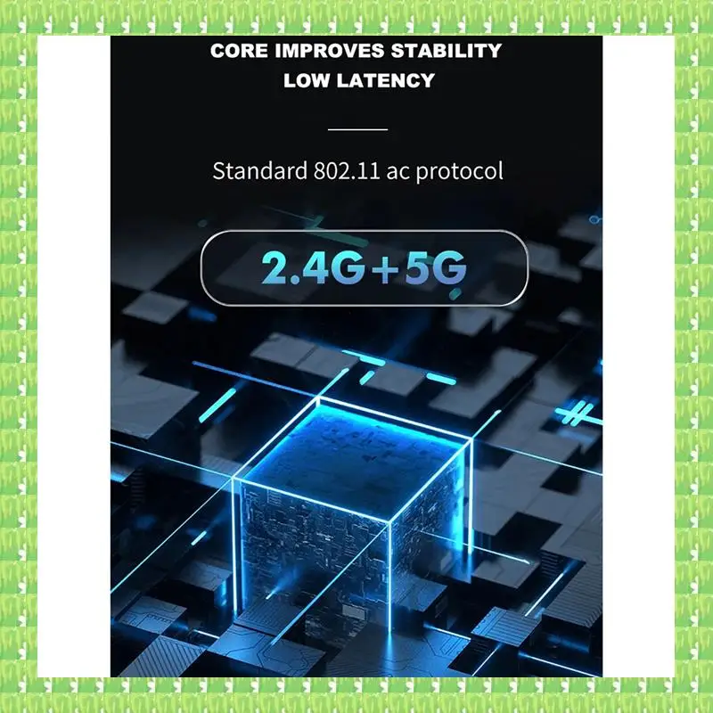 Point-To-Point Wireless Screen Projector -Compatible Wireless Transmission Extender Image Transmission Transceiver Durable