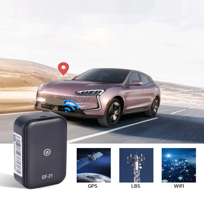 GF21 GF09 GF07 Mini Car GPS Tracker Vehicle GPS Locator Kids Anti-Lost Recording Listening Smart Tracking Device Auto Parts