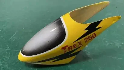 Tarot cor pintura de fibra vidro canopy capô escudo 250 para kds trex 250 tarot alinhar alz rc helicóptero heli