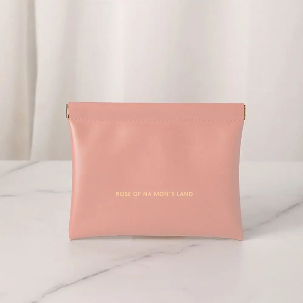 ファッションシンプルな口紅メイクアップバッグミニポータブルジュエリーハンドバッグ旅行PU化粧品オーガナイザーポーチ女性女の子用