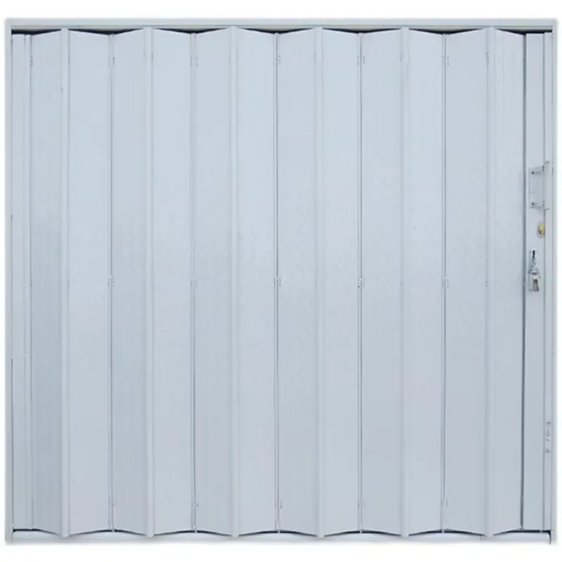 Harmony Sealing Foldable Iron Courtyard Door Wind-resistant Telescopic Garage Folding Anti-theft Warehouse Facade Sliding