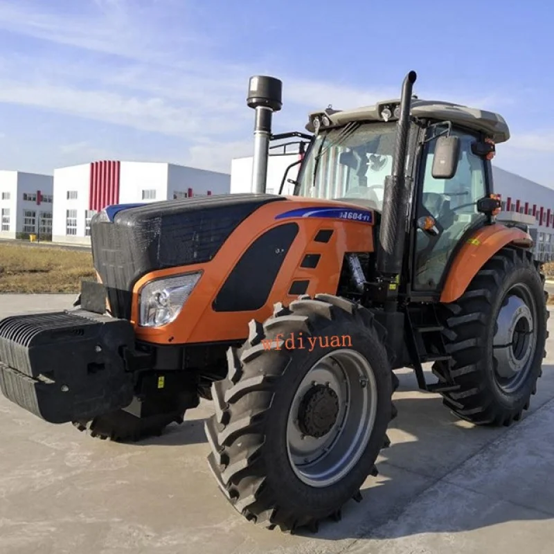 Maquinaria agrícola de 4x4, pequeña, tracción en las 4 ruedas, tractor agrícola, fabricado en china