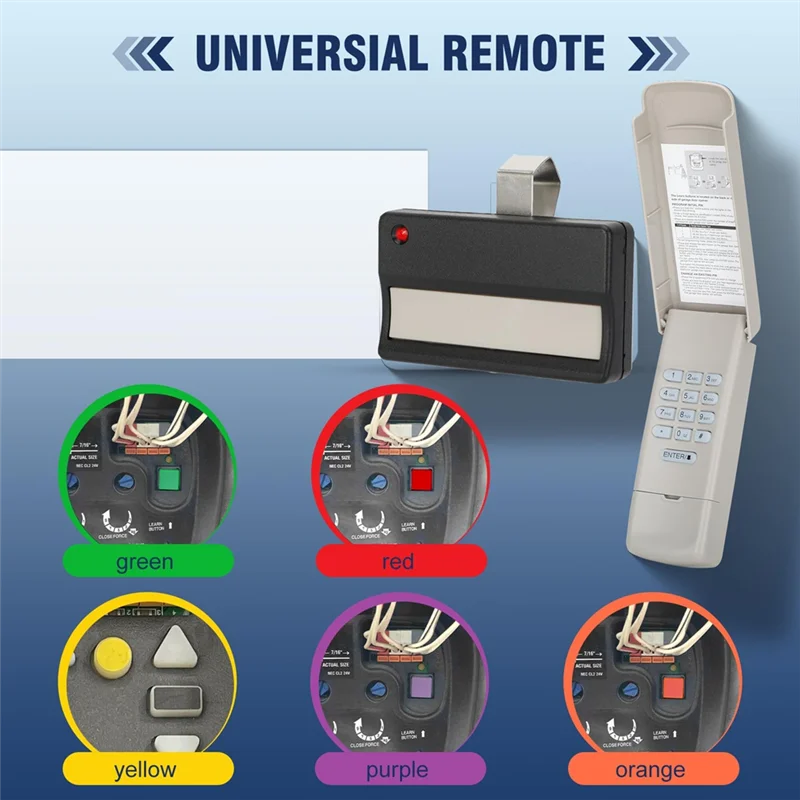 QWE-371LM Voor Chamberlain Liftmaster Craftsman Garagedeuropener Afstandsbediening Toetsenbord 891LM 893LM 373LM 973LM 971LM 893MAX 890MAX