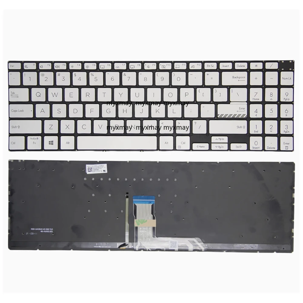 

Американская клавиатура для ноутбука Asus M3500 M7600 M6500 K6500 K3500 X3500 M6500Q K3500/P X3500PH