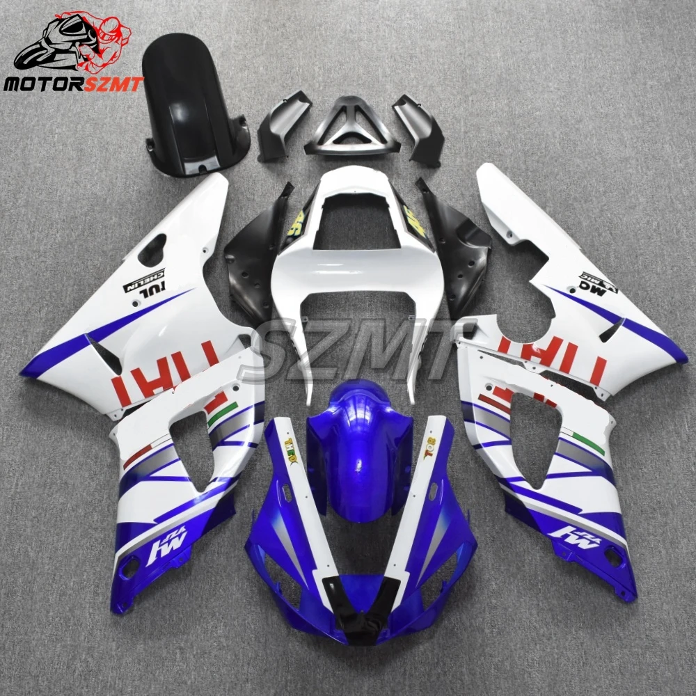 Motorcycle Lucky Strike Bodywork for YAMAHA 2000 2001 YZFR1 YZF1000 R1 01 00 YZF R1 1000CC Road Racing Body Rebuild Fairing Kit