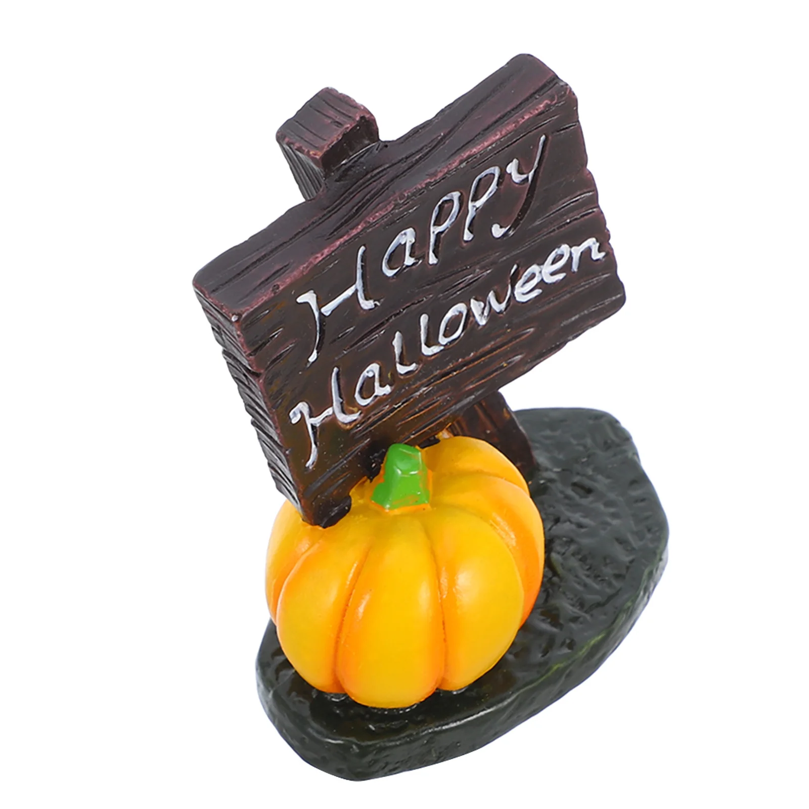 

Resin Figurines Halloween Miniature Decor For Tabletop Spooky Scene Ornament Set Halloween Accessories