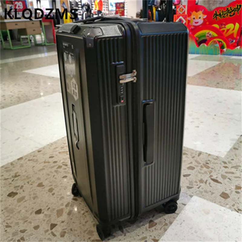 KLQDZMS-Valise à Roulettes Épaisse de Grande Capacité, Boîte d'Expédition Étanche, Bagages Ultra Légers, 22'24 "26" 28 "30" 32 "34" 36 "40