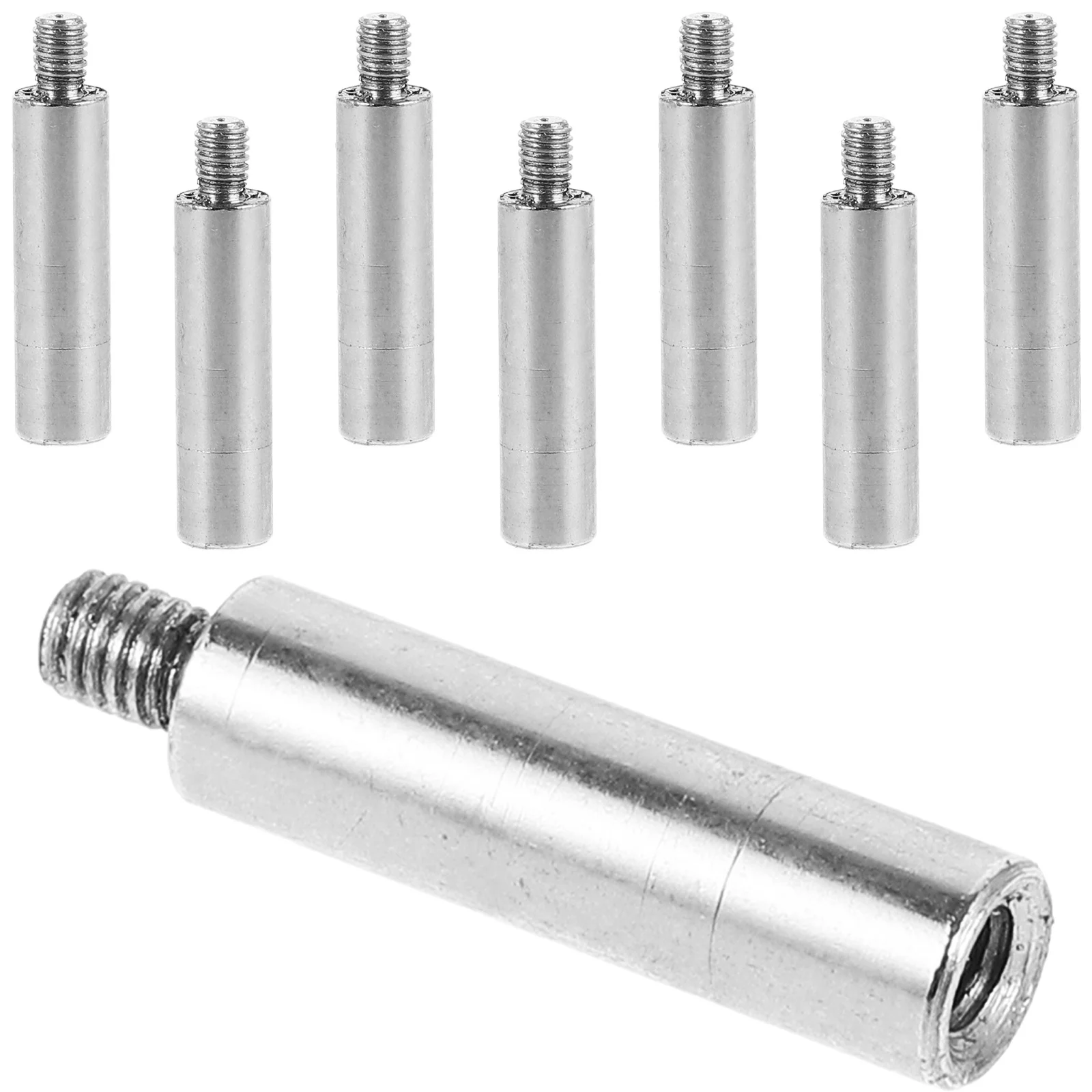 

8Pcs Metal Music Box Extension Bar Spindle Extensions Replacement Movement Parts DIY Accessory Kit Music Box Extension Bar