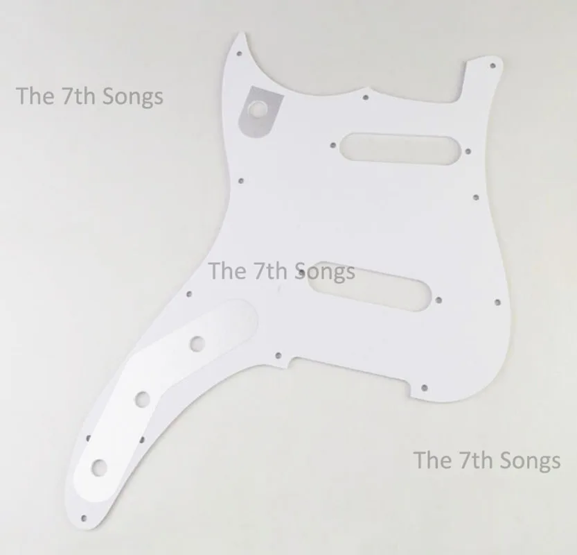 Duo sonic Electric Guitar Duosonic Pickguard White