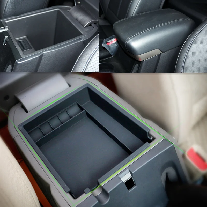 Auto armrest box storage box pallet for Hyundai ix35 2010-2013 2014 ,car styling