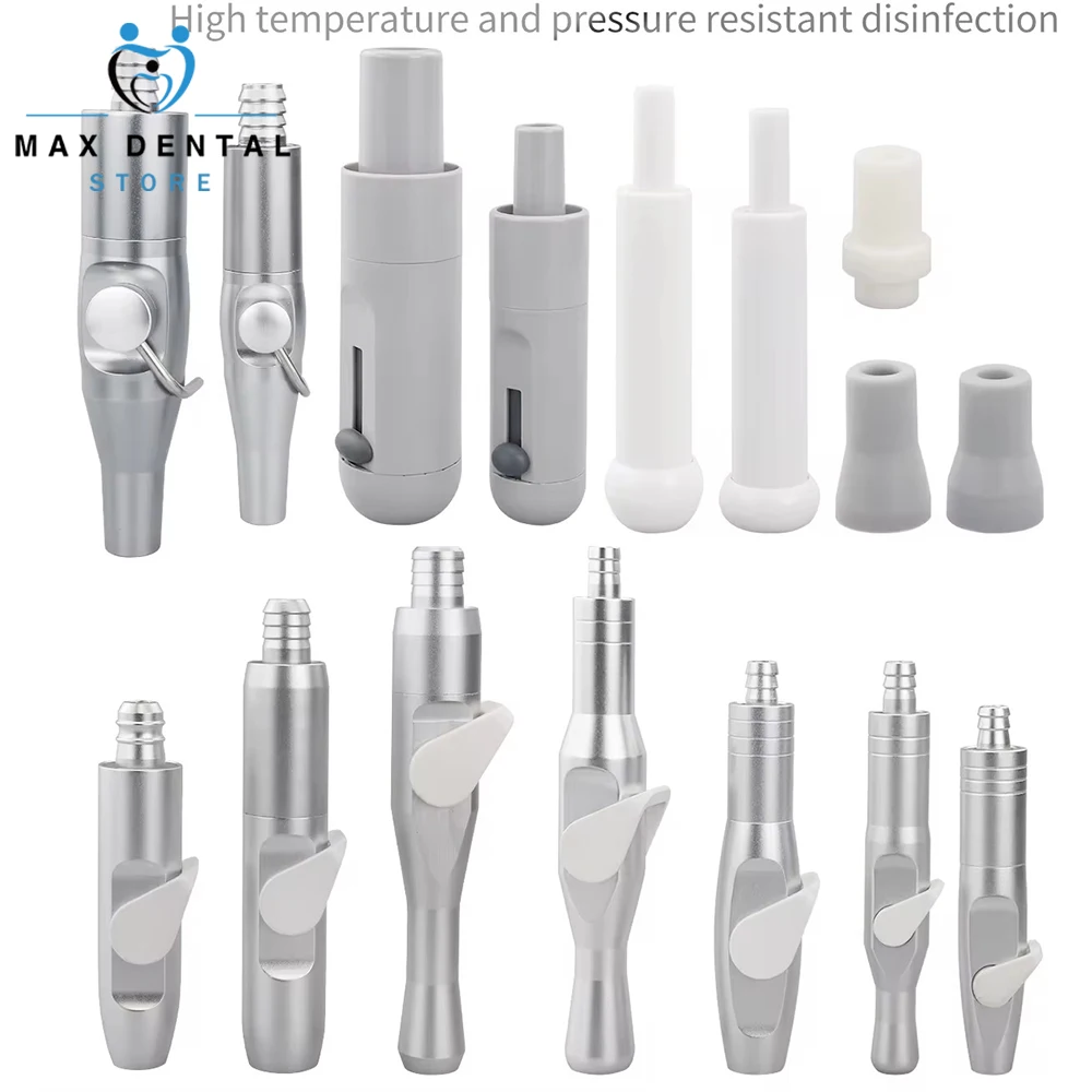 Dental Valve Oral Saliva Ejector Suction Short Strong Weak Handpiece Valve Dental Oral Saliva Short Weak Handpiece Tip Adaptor